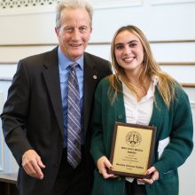 Pioneer athletes celebrated during WRA’s Fall 2025 Athletic Awards Ceremony
